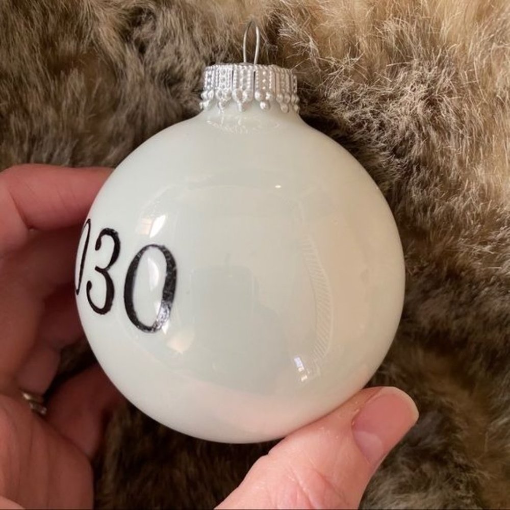 30030 Decatur Porcelain Ornament - Picture 2 of 5